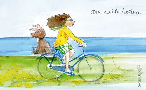 Frühstücksbrettchen "Der kleine Ausflug"